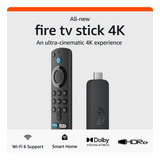 Dispositivo De Transmisión Fire Tv Stick 4k, P/ Wi-fi 6