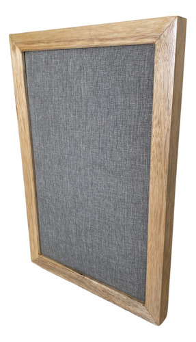 Panel Acústico Fibra De Vidrio, Madera Y Tela - 65cmx45cm