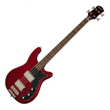 Bajo EpiPhone Embassy Pasivo 4 Cuerdas Burgundy