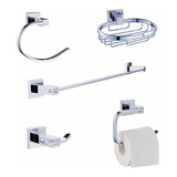 Set Accesorios Baño 5 Piezas Aqualia Dg7150 Baño Lever