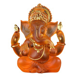 Estátuas De Lord Ganesh - Estatueta De Ganesha Com Esmalte \