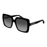 Lentes Gucci Solares Gg0418s 001 Negro Original Nuevo 