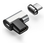 Adaptador Usb C Con Conector En Ángulo Recto, Soporte Pd 100