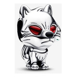 Pandora Charm Lobo Fantasma Got + Kit De Regalo Original.