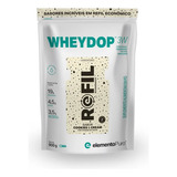 Wheydop 3w Refil 900g Whey Protein - Elemento Puro Sabor Cookies And Cream