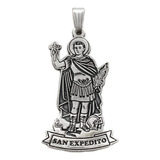Dije Medalla San Expedito De Plata 925 Protección (dv167)