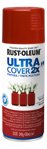 Pintura Aerosol Ultra Cover 2x 420 Ml / 340 Gr. Rust Oleum