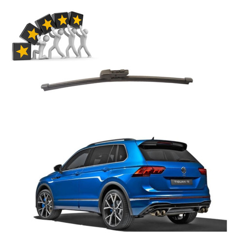 Pluma Limpiaparabrisas Trasero Vw Tiguan 2018 2019 2020 2021