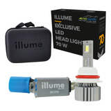 Focos Led Illume Exclusive H4 H13 9004 9007 Alta Y Baja Faro