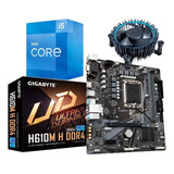 Combo Board H610m Procesador Intel Core I5 12400 Pc