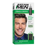 Just For Men Colorante En Shampoo Cubre Canas Castaño Oscuro