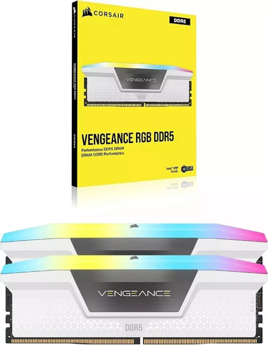 Memoria Ddr5 Corsair Vengeance Rgb De 32 Gb (2 X 16 Gb), 6000 Mhz