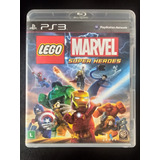 Game Lego Marvel Super Heroes Ps3 Usado Completo Playstation