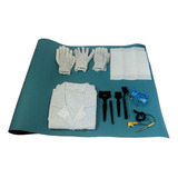 Kit Antiestatico Manta Azul 1000x500mm Com 13 Itens