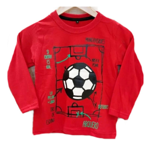 Pijama Niño Estampado Pelota De Futbol A2