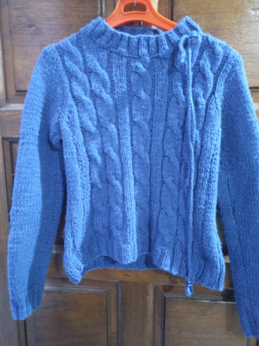 Sweters Azul Francia Retro Vintage 