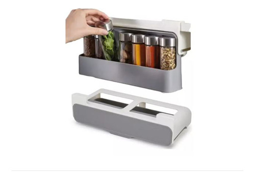 Set Organizador Cocina Para Condimentos Y Especias 6 Tarros