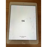 iPad Tela Quebrada Air 1st Silver E 1gb iPad Air