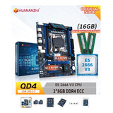 Kit Intel Xeon 2666v3 Placa Mãe+processador+16gb Memoria 