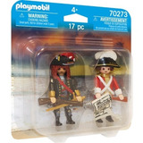 Playmobil Pack Pirata Y Soldado De Capa Roja