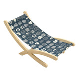 Sillón Cat Lounge Furniture Wood Cat Hamaca Cama Para Lona L