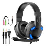 Auricular Gamer Led Microfono Ideal Gaming Pc Ps4 Xbox