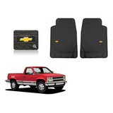 Par Tapetes Bt Logo Chevrolet Silverado 1988 A 1993