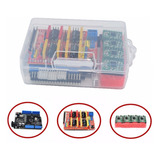 Kit Arduino Uno Compatible + Shield Cnc + Driver En Caja