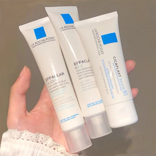 3 Unidades La Roche Posay Effaclar Duo+/k + La-b5 40 Ml