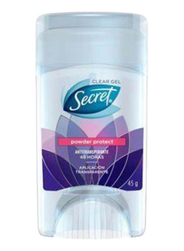 Desodorante Secret Clear Gel Powder Protect