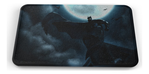 Tapete Dc Comic Batman Luna Pajaros Baño Lavable 40x60cm