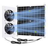 Rossesay Kit De Ventilador De Panel Solar De 25 W 12 V Para