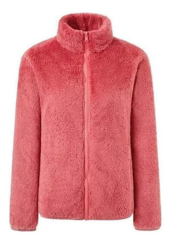 Chaqueta Polar Coral Mujer Otoño E Invierno Polar Doble Cara