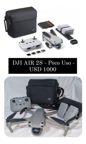 Drone Dji Air 2s - Fly More Combo - Poco Uso - Buen Estado