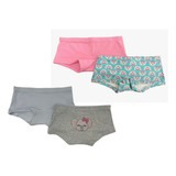 Kit 10 Calcinhasas Boxer Box Short Infantil Super Qualidade 