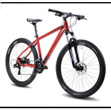 Bicicleta Alubike Sierra Mtb R#29  Aluminio,rojo,24 Velocid-