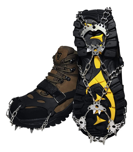 Crampones Traccion Empuñaduras P/hielo/nieve Acero Inox. T.m