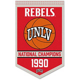 Banderín De Campeones Nacionales De Baloncesto Unlv.