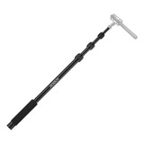 Andoer Handheld Microphone Boom Arm 4-section Extendable Mic
