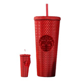 Vaso Rojo Starbucks + Llavero 2023