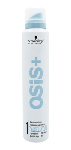 Schwarzkopf Osis+ Fresh Texture Shampoo Seco Mousse 200ml 3c