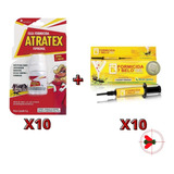 Kit Casa Livre De Formigas Atratex 10 Un + Gel 7 Belo 10 Un