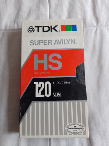 Lote De 9 Videocassettes Vhs Tdk Hs 120 Min. Usados