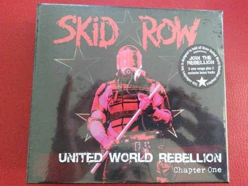 Cd Box-set Skid Row United World Rebellion Chap Usado Tz012