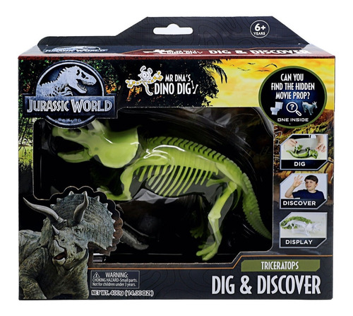 Jurassic World Figura Dig & Discover A Elegir