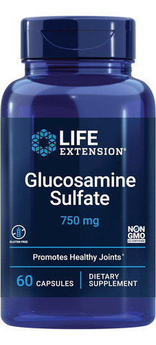 Life Extension I Sulfato De Glucosaminai 750mg I 60 Capsulas
