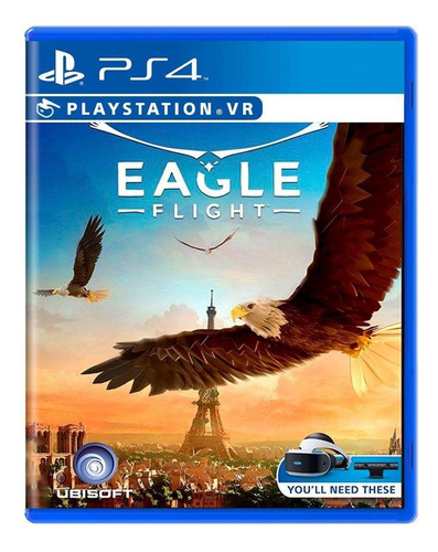 Jogo Original Eagle Flight Vr Ps4 - Voo Livre Em Paris