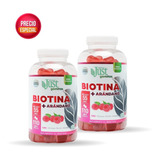Biotina + Arándano Just Bio H 110 Gomitas 2 Piezas