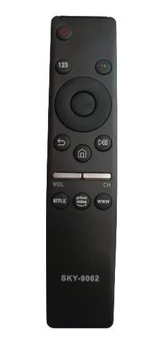 Controle Remoto Para Tv Smart Sansung 4k Sky-9062