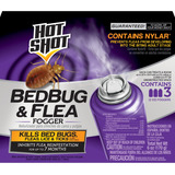 Hot Shot Bed Bug Flea Mata Chinches Pulgas 3 Piezas 2oz
